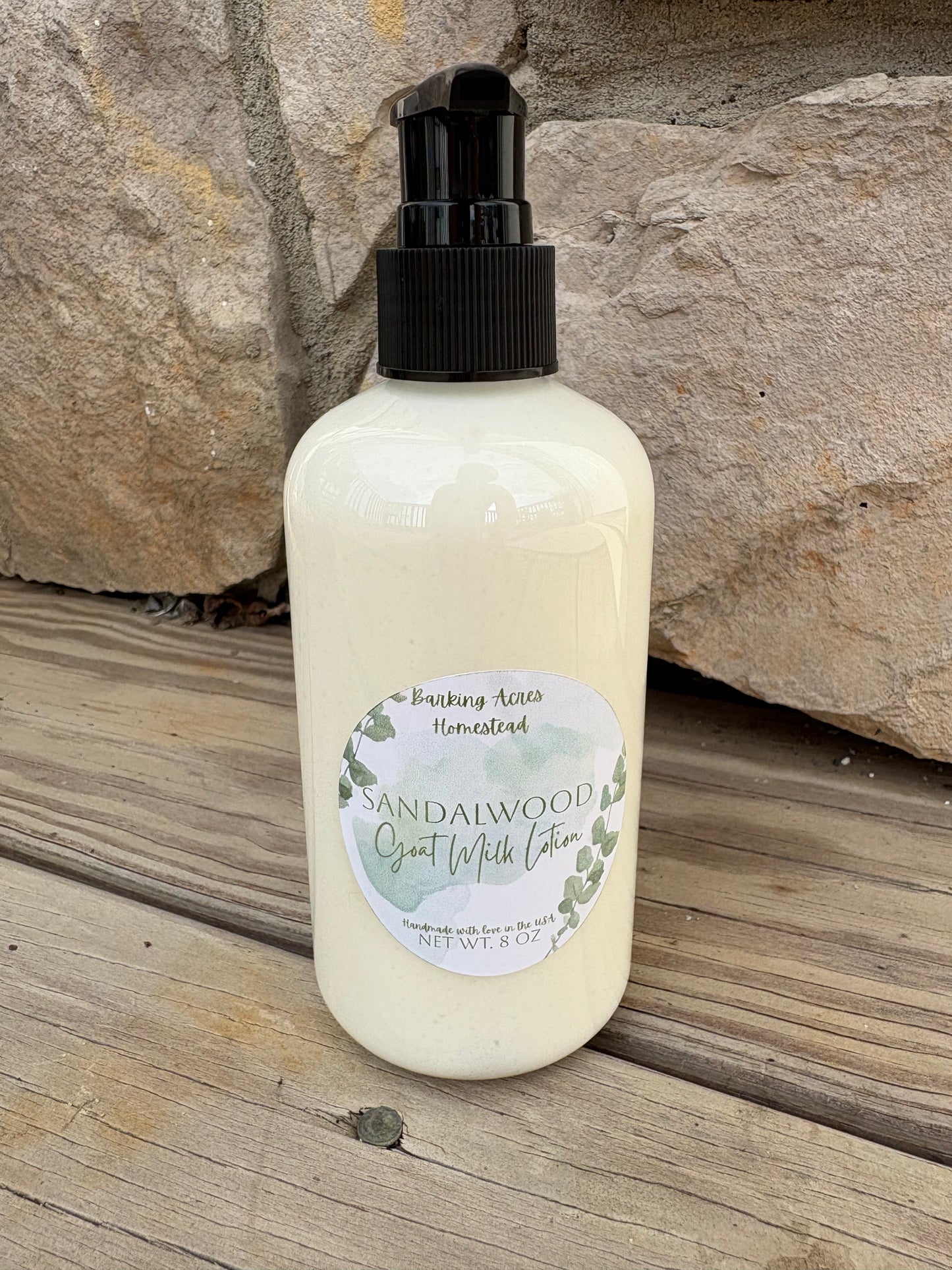 Sandalwood Goat Milk Lotion