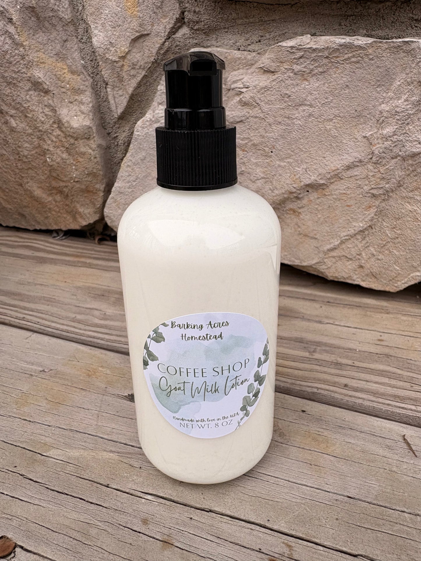 Coffee Shop Goat Milk Lotion