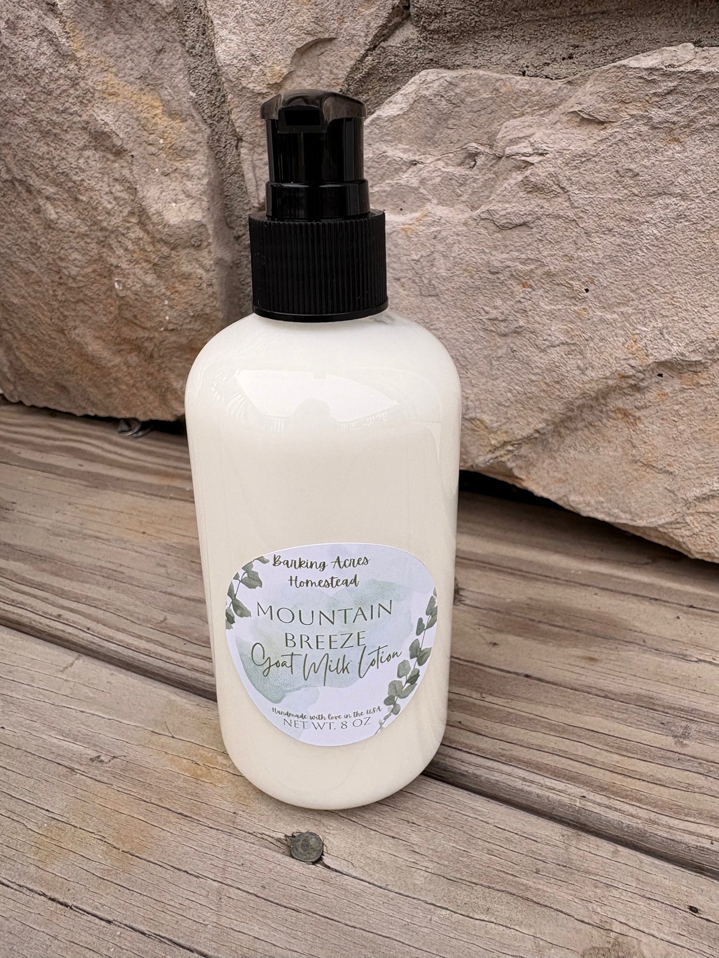Mountain Breeze Goat Milk Lotion