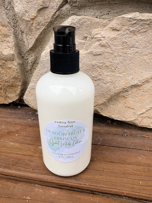 Dragon Fruit & Hibiscus Goat Milk Lotion