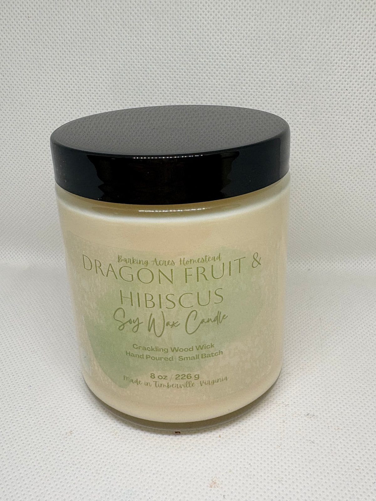 Dragon Fruit & Hibiscus Soy Wax Candle