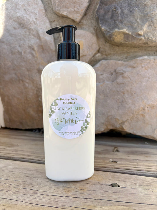Black Raspberry Vanilla Goat Milk Lotion
