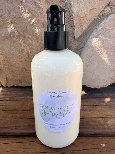 Sandalwood Goat Milk Lotion