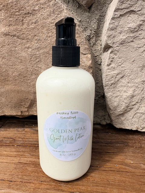 Golden Pear Goat Milk Lotion
