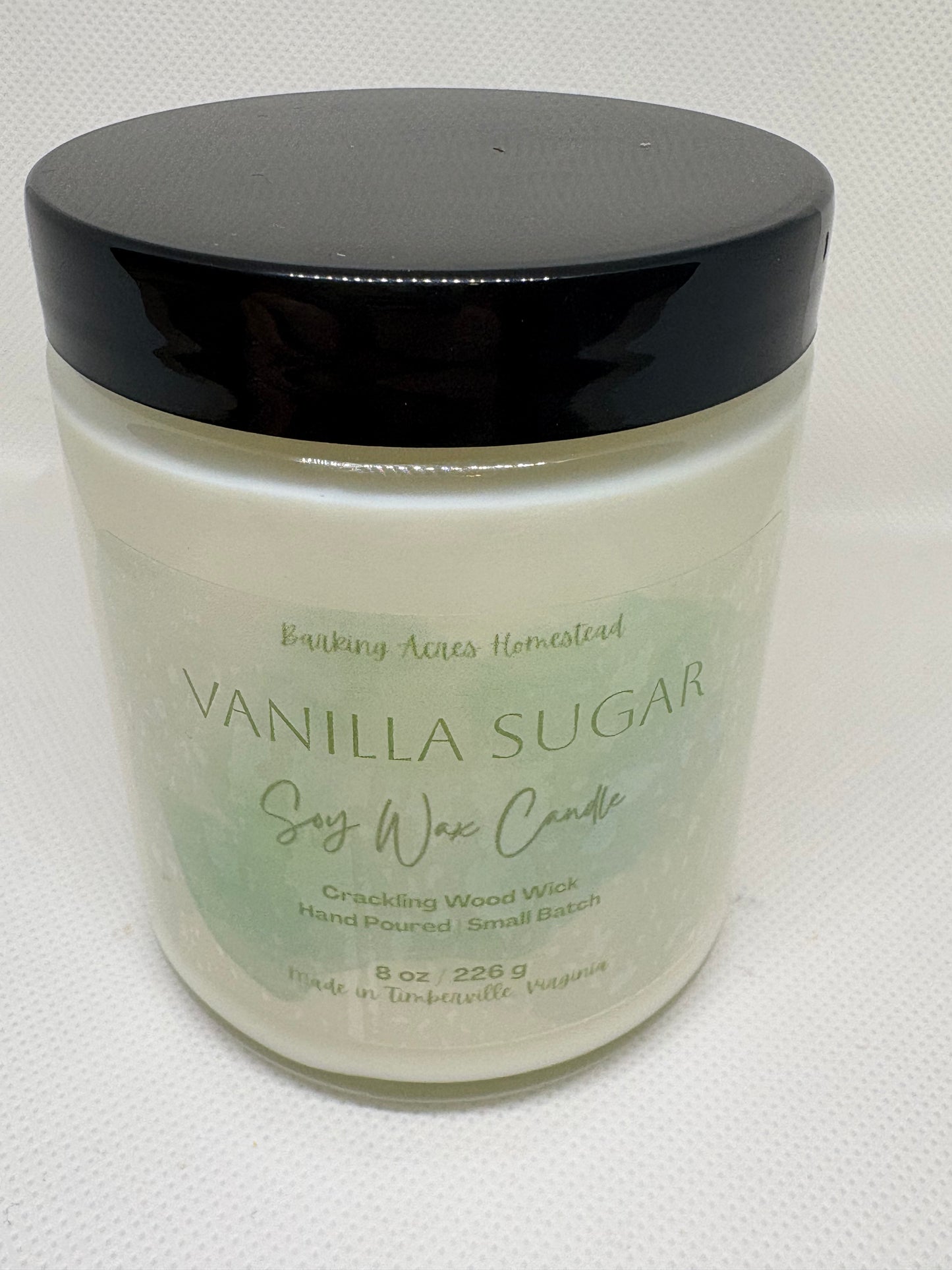 Vanilla Sugar Soy Wax Candle
