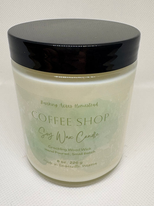 Coffee Shop Soy Wax Candle