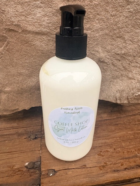 Coffee Shop Goat Milk Lotion