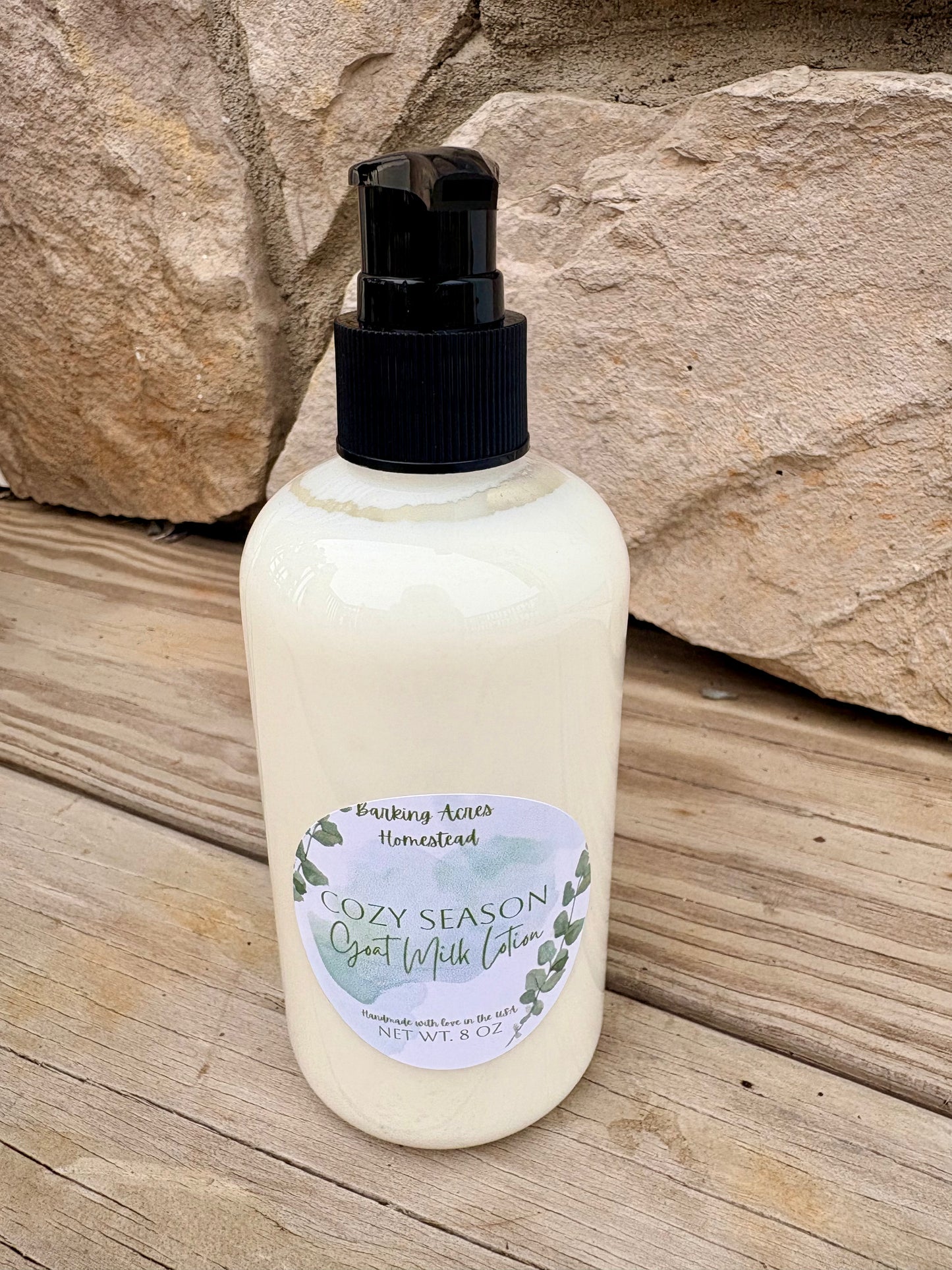 Cozy Season Goat Milk Lotion