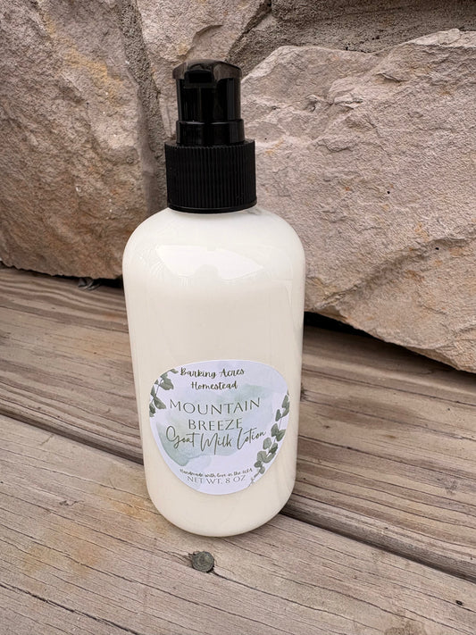 Mountain Breeze Goat Milk Lotion